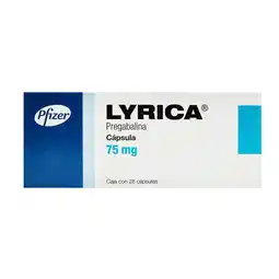 Farmacias YZA Lyrica 75mg 28 caps oferta