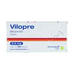 Farmacias YZA Vilopre 2.5mg 30 tabs oferta