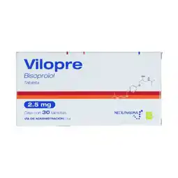 Farmacias YZA Vilopre 2.5mg 30 tabs oferta