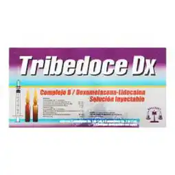 Farmacias YZA Tribedoce dx 5mg/100mg/100mg/4mg/3 3 amp oferta