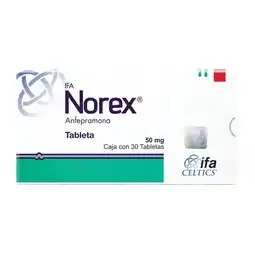 Farmacias YZA Ifa-norex 50mg 30 tabs oferta