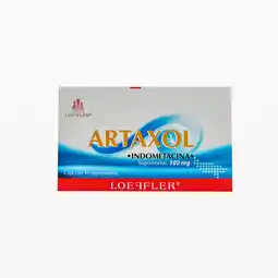 Farmacias YZA Artaxol 100mg 15 sups oferta