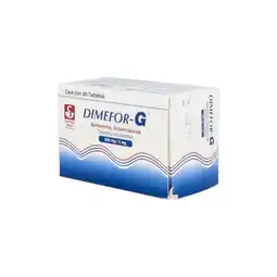 Farmacias YZA Dimefor g 500mg/5mg 60 tabs oferta