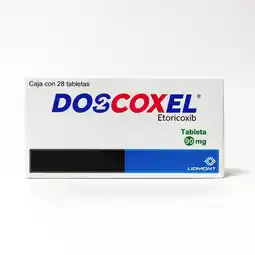 Farmacias YZA Doscoxel 90mg 28 tabs oferta