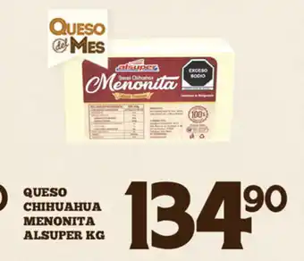 Queso Chihuahua Menonita Alsuper kg