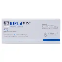 Farmacias YZA Rielafix 50mg 28 tabs oferta