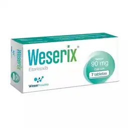 Farmacias YZA Weserix 90mg 7 tabs oferta