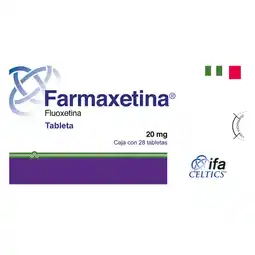 Farmacias YZA Farmaxetina 20mg 28 tabs oferta