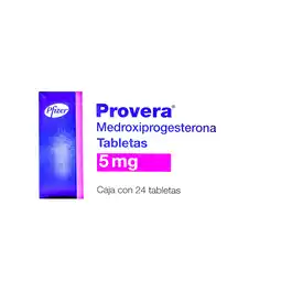 Farmacias YZA Provera 5mg 24 tabs oferta