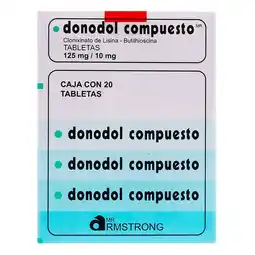 Farmacias YZA Donodol compuesto 125mg 20 tabs oferta