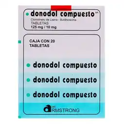 Farmacias YZA Donodol compuesto 125mg 20 tabs oferta