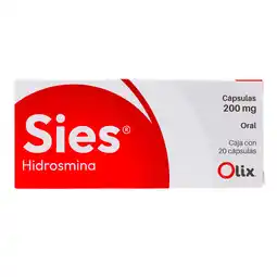 Farmacias YZA Sies 200mg 20 caps oferta