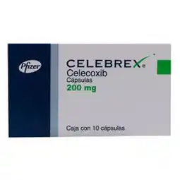 Farmacias YZA Celebrex 200mg 10 caps oferta