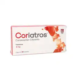 Farmacias YZA Coriatros 8mg 28 tabs oferta