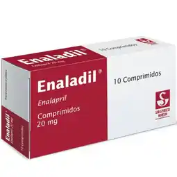 Farmacias YZA Enaladil 20mg 10 comp oferta