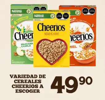 Alsuper Variedad de Cereales Cheerios A Escoger oferta