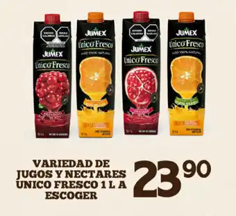Variedad de Jugos Y Nectares Unico Fresco 1L A Escoger