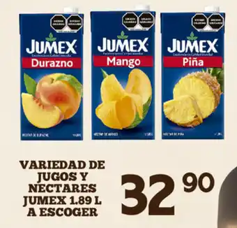 Alsuper Variedad de Jugos Nectares Jumex 1.89 L A Escoger oferta