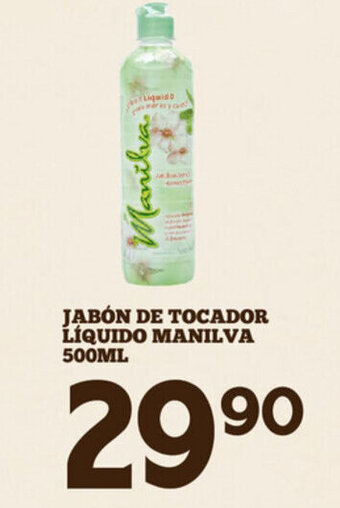 Alsuper Jabon de Tocador Liquido Manilva 500mL oferta