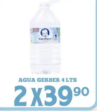 Alsuper Agua Gerber 4lts oferta