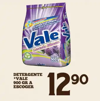 Detergente *Vale 900gr A Escoger