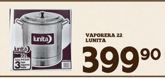 Vaporera 22 Lunita