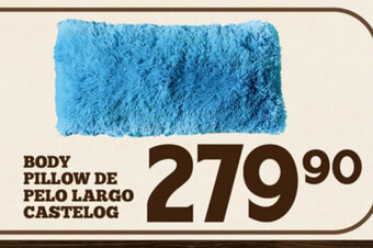 Alsuper Body Pillow de Pelo Largo Castelog oferta