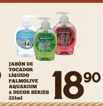 Alsuper Jabon de Tocador Liquido Palmolive Aquarium & Decor Series 221ml oferta