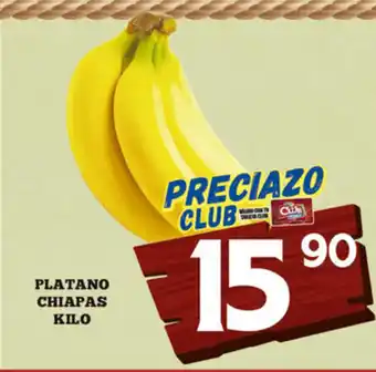 Alsuper Platano Chiapas Kilo oferta
