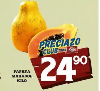 Alsuper Papaya Maradol Kilo oferta
