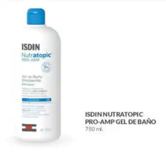 Farmacias Guadalajara ISDIN NUTRATOPIC PRO-AMP GEL DE BAÑO 750 ml. oferta