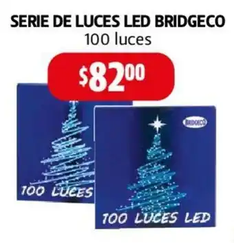 Farmacias Guadalajara SERIE DE LUCES LED BRIDGECO 100 luces oferta