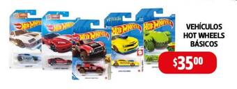 Farmacias Guadalajara VEHÍCULOS HOT WHEELS BÁSICOS oferta