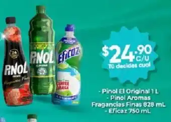 Farmacias Guadalajara Pinol El Original 1L - Pinol Aromas Fragancias Finas 828 ml - Eficaz 750 ml oferta