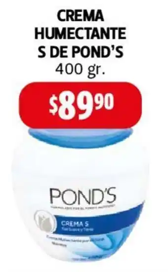 Farmacias Guadalajara CREMA HUMECTANTES DE POND'S 400 gr. oferta
