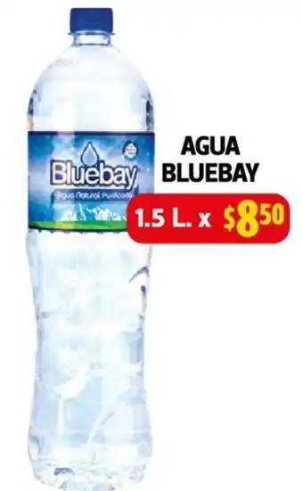 Farmacias Guadalajara AGUA BLUEBAY 1.5L oferta