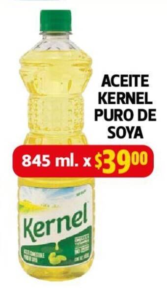 Farmacias Guadalajara ACEITE KERNEL PURO DE SOYA 845 ML. oferta