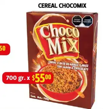 Farmacias Guadalajara CEREAL CHOCOMIX 700 GR. oferta