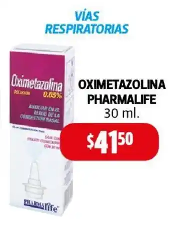 Farmacias Guadalajara OXIMETAZOLINA PHARMALIFE 30 ml. oferta