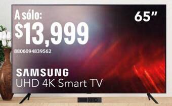 City Club SAMSUNG UHD 4K Smart TV 65" oferta