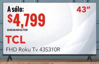 City Club TCL FHD Roku TV 43" oferta