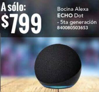 City Club Bocina Alexa ECHO Dot - 5ta generación oferta