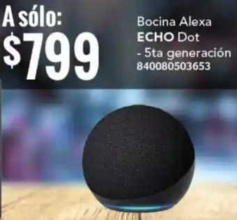 City Club Bocina Alexa ECHO Dot - 5ta generación oferta