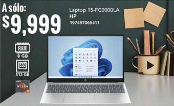 City Club Laptop 15-FC0000LA HP oferta