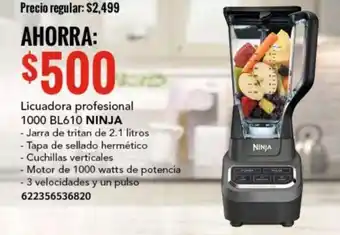 City Club Licuadora profesional 1000 BL610 NINJA oferta