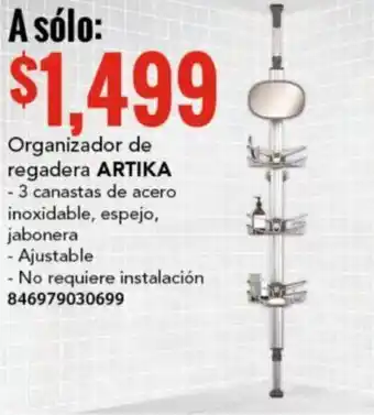 City Club Organizador de regadera ARTIKA oferta