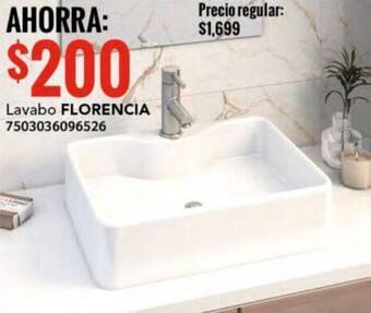 City Club Lavabo FLORENCIA oferta