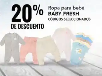City Club Ropa para bebé BABY FRESH CÓDIGOS SELECCIONADOS oferta
