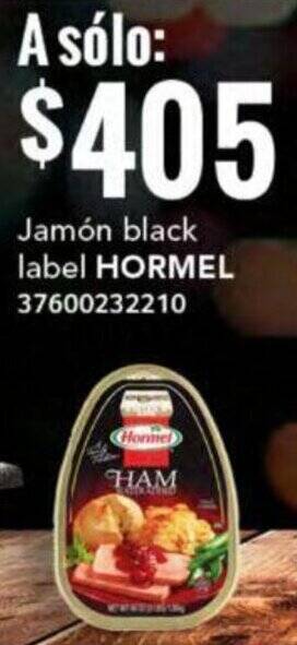 City Club Jamón black label HORMEL oferta