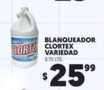 Merco Blanqueador Clortex Variedad 3.75lts oferta